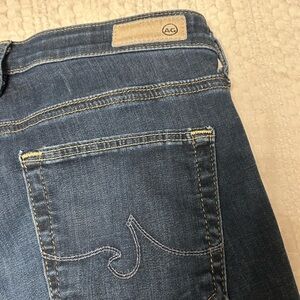 Ag Adriano Goldschmied Women's “THE ANGEL” Blue Jeans